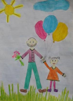 Лучшие работы Всероссийского конкурса, посвящённого Дню отца «Папа, папочка, папуля!»