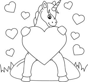 рисунок дети раскраски сердце обнимающий единорог силуэт искусство вектор PNG , рисунок сердца, рисунок земли, рисунок единорога PNG картинки и пнг рисунок для й загрузки