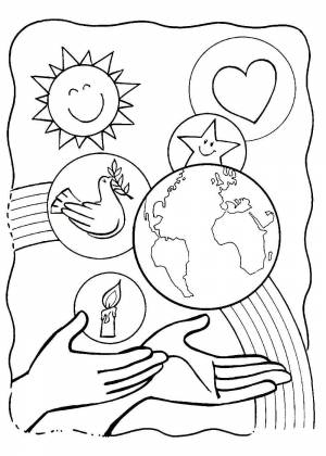 Раскраски ко Дню народного единства