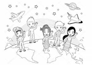 Раскраски День народного единства