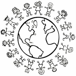 Раскраска день народного единства для детей