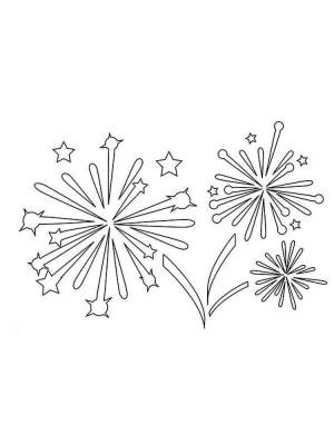 Раскраски Салют