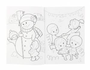 Раскраски Флер Веселый карнавал 285х210мм, 16стр