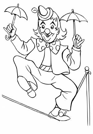 Раскраска Карнавал Веревка