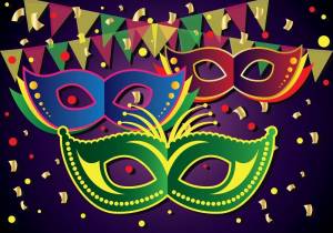 Новогодний карнавал рисунок