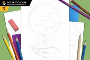 Как нарисовать открытку цветными карандашами своими руками