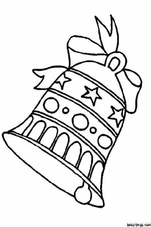 Простой рисунок елочной игрушки