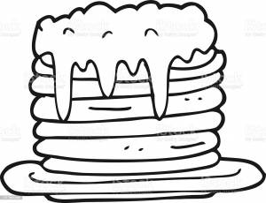 Блины рисунок карандашом поэтапно