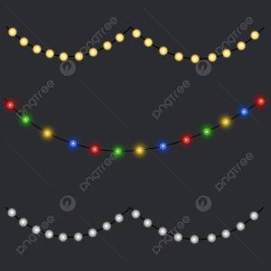 праздничные гирлянды PNG , просто, зажигать, рождество PNG картинки и пнг PSD рисунок для й загрузки