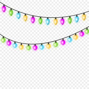 рождественские огни гирлянды PNG , рождественские огни клипарт, гирлянда, декоративный PNG картинки и пнг рисунок для й загрузки