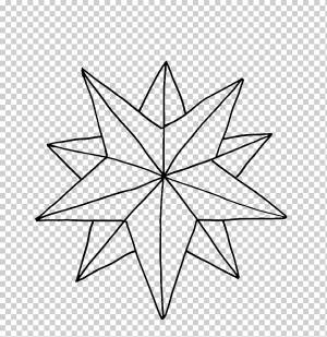 Книжка-раскраска Рождественская Звезда Вифлеема Ребенок, рождество, угол, ребенок, лист png