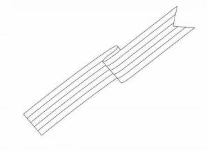 Раскраски Лента георгиевская шаблон