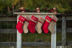 Носки на камин картинки