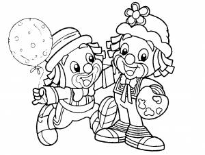 раскраски день смеха