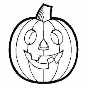 Раскраски Раскраска Тыква на хэллуин тыква на хэллоуин