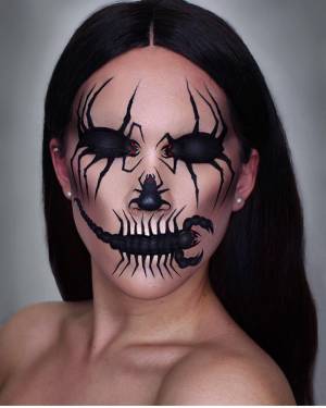 Макияж на Хеллоуин