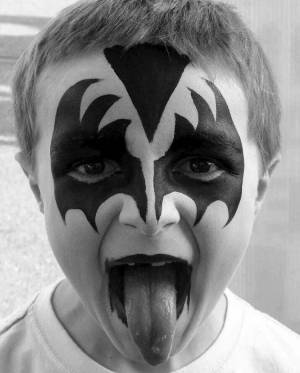 Раскраска лица на хэллоуин