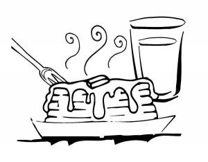 Раскраска масленица для детей