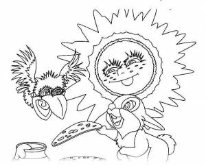 Раскраски масленица, Раскраска Блинчики на масленицу масленица