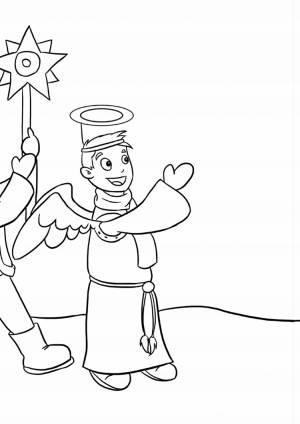 Раскраска коляда