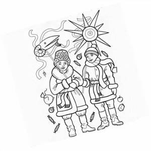 Картинки Колядки для детей 5 6 лет