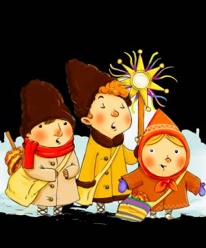 Раскраски Колядки