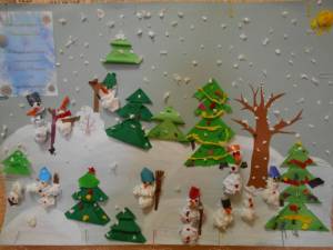 Конспект НОД в старшей группе «Приглашение на Новогодний праздник»