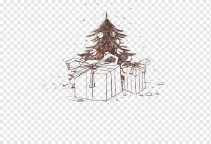 Приглашение на свадьбу новогодняя елка Новогоднее украшение, ветка дерева, декор, свадебные приглашения png