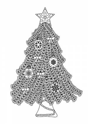 Раскраски Ёлка
