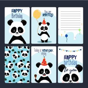 Invitación Cumpleaños Bear Descarga gratuita de plantilla en Pngtree