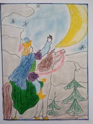 Рисуем сказки Пушкина