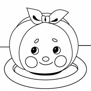 Раскраска Колобок