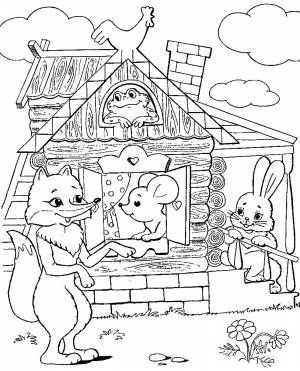 ТЕРЕМОК  РАСКРАСКИ