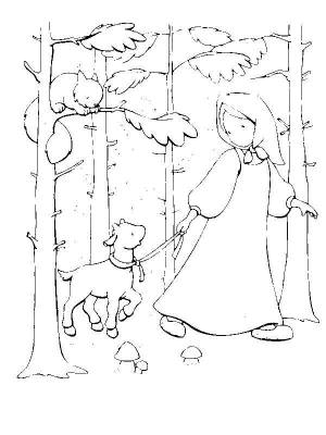 Раскраски Раскраска Аленушка и братец иванушка козленочек сестрица аленушка и братец иванушка принцесса на горошине