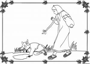 Раскраска аленушка и братец иванушка