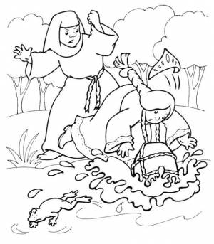 Раскраски сестрица аленушка и братец иванушка