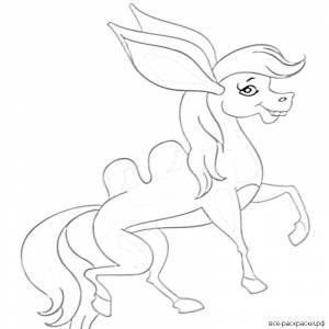 Как нарисовать конька горбунка