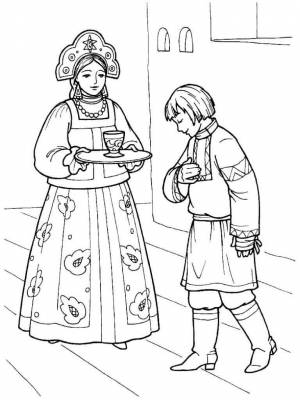 Раскраска Конёк-Горбунок 2