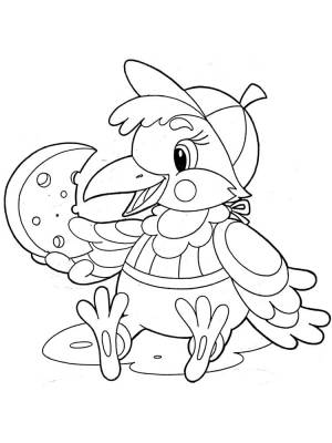 Раскраска Басни Крылова 9