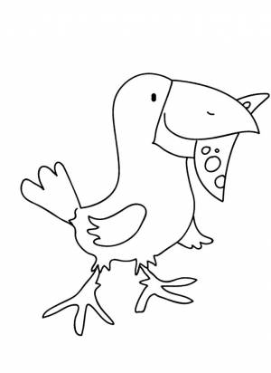 Раскраска Басни Крылова