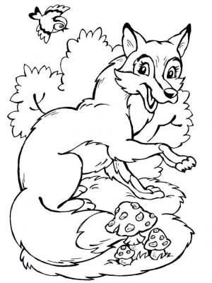 Раскраски Басни Крылова