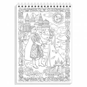 Альбом-раскраска 2 в 1