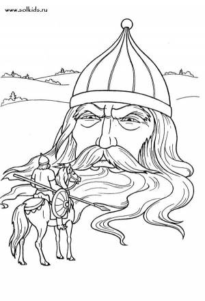 Раскраски Сказки Пушкина