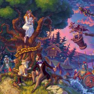 Стихотворение «У Лукоморья дуб зеленый» читать