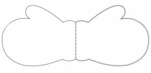 Открытка-рукавичка