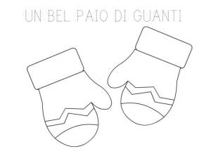 Трафарет рукавички