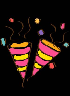 Раскраска Хлопушка