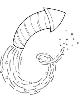 Раскраска Хлопушка