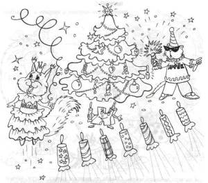 DataLife Engine > Версия для печати > Рисунки новогодние игрушки свечи и хлопушки