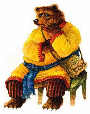 Мужик и медведь